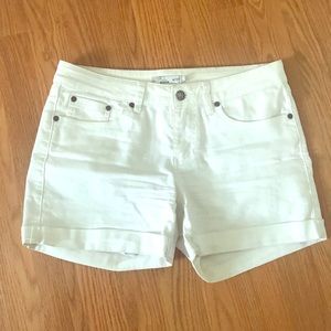Prana Kara Jean Shorts White